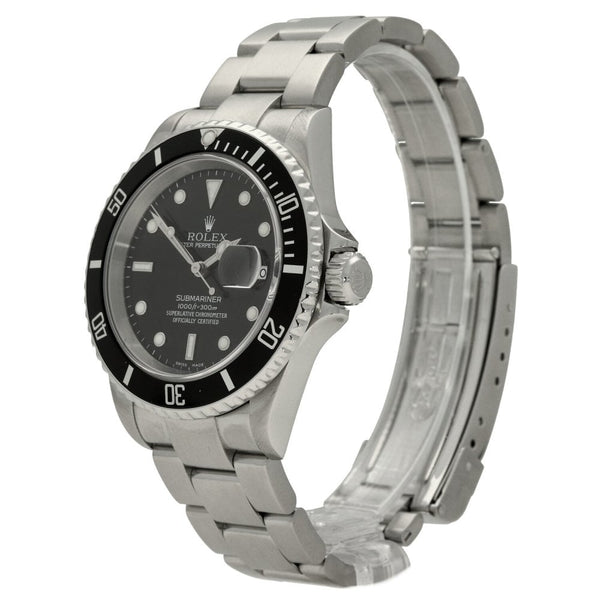 Submariner 16610 - Mens Watch - Black Dial - 2004