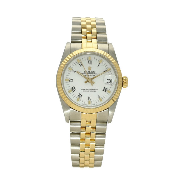 Datejust 68273 - Midsize Watch - White Dial - 1988
