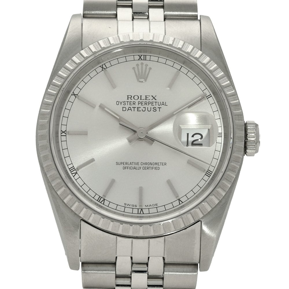 Datejust 16220 - Mens Watch - Baton Dial - 1991