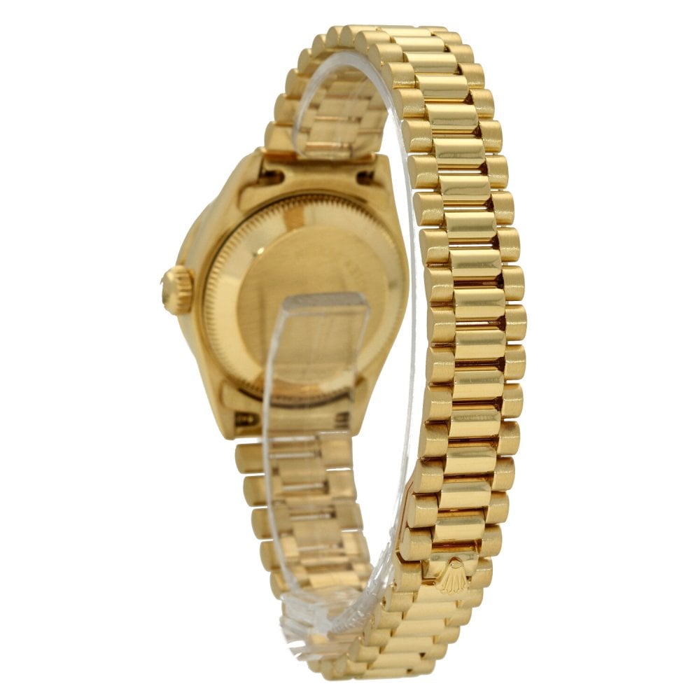 Datejust 69158 - Ladies Gold Watch - Diamond Bezel - 1989