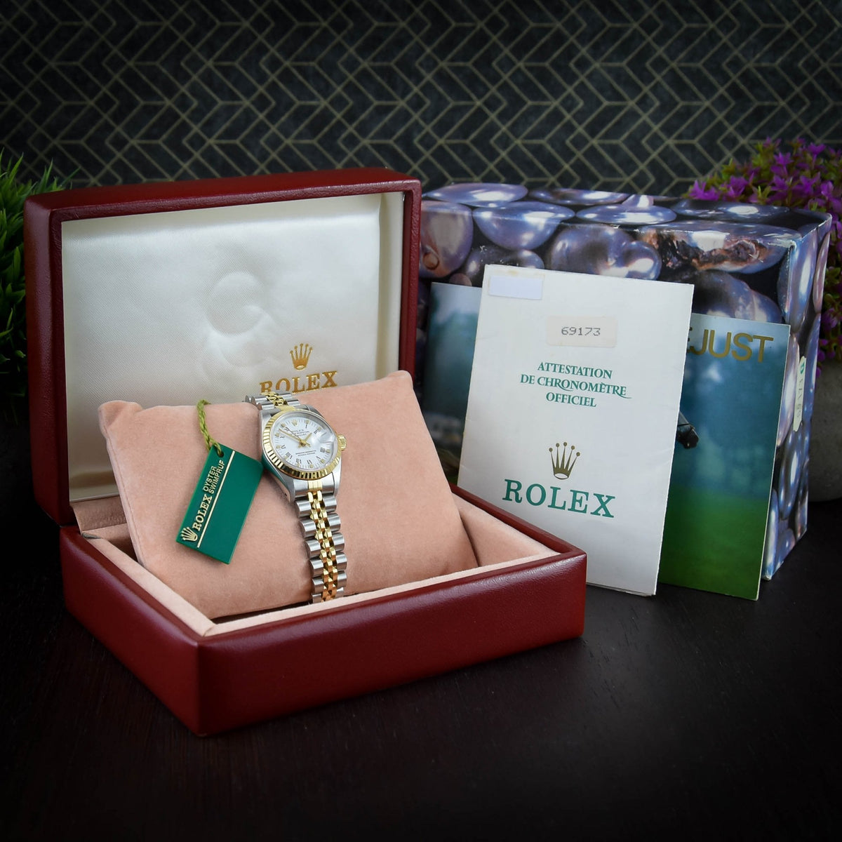 Datejust 69173 - Ladies Watch - White Dial - 1992