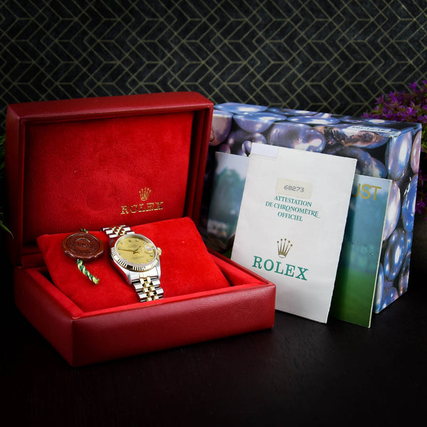 Datejust 68273 - Midsize Watch - Diamond Dial - 1991