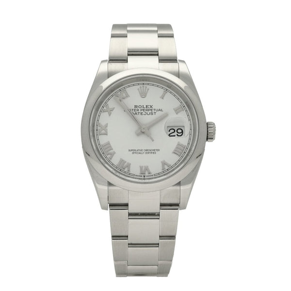Datejust 126200 - Men's Watch - White Dial - 2020