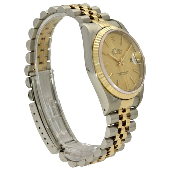 Datejust 16233 - Men's Watch - Champagne Dial - 1990