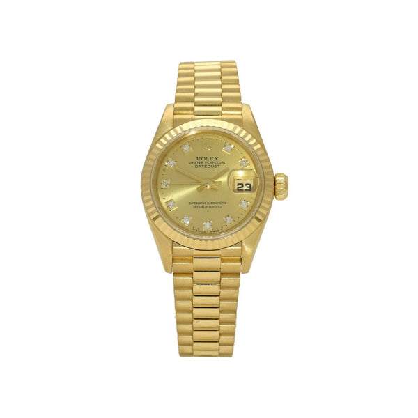 Datejust 69178 - Ladies Watch - Gold Coloured Dial - 1993