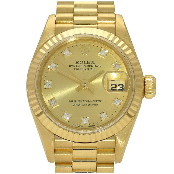 Datejust 69178 - Ladies Watch - Gold Coloured Dial - 1993