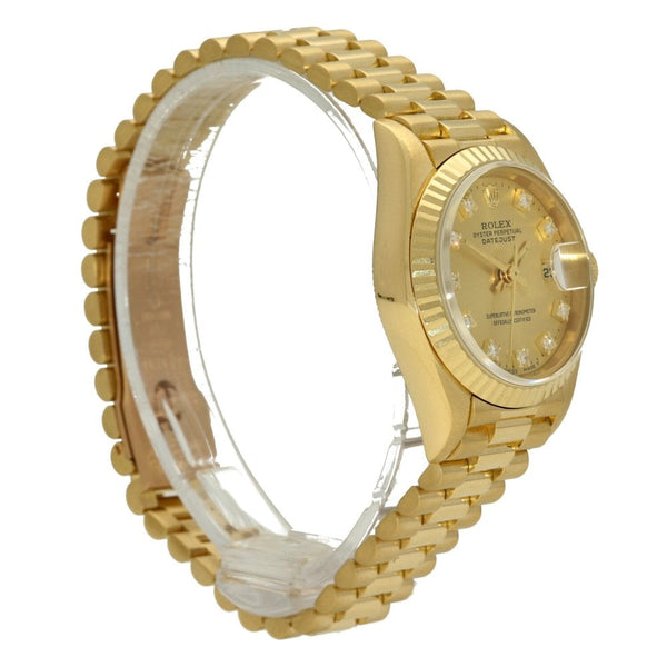 Datejust 69178 - Ladies Watch - Gold Coloured Dial - 1993