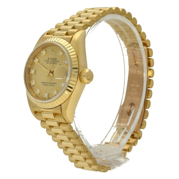 Datejust 69178 - Ladies Watch - Gold Coloured Dial - 1993
