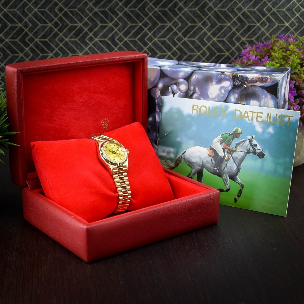 Datejust 69178 - Ladies Watch - Gold Coloured Dial - 1993