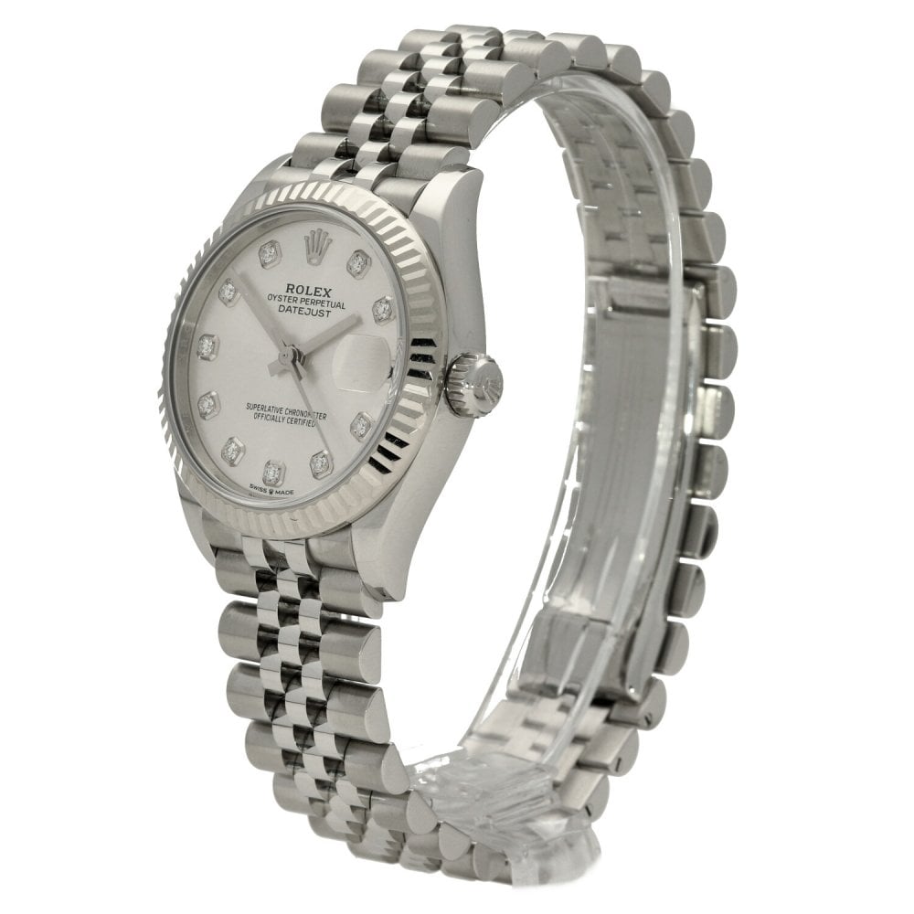 Datejust 278274 - Midsize Watch - Silver Diamond Dial - 2021