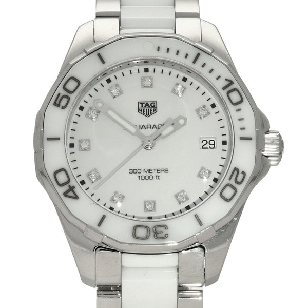 Aquaracer WAY131D - Ladies Watch - White Diamond Dial - 2019