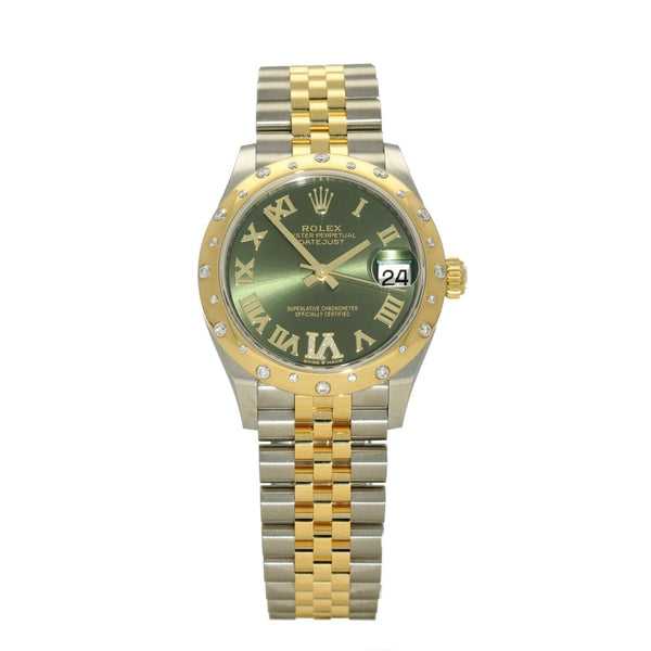 Datejust 278343RBR - Midsize Watch - Green Dial - 2022
