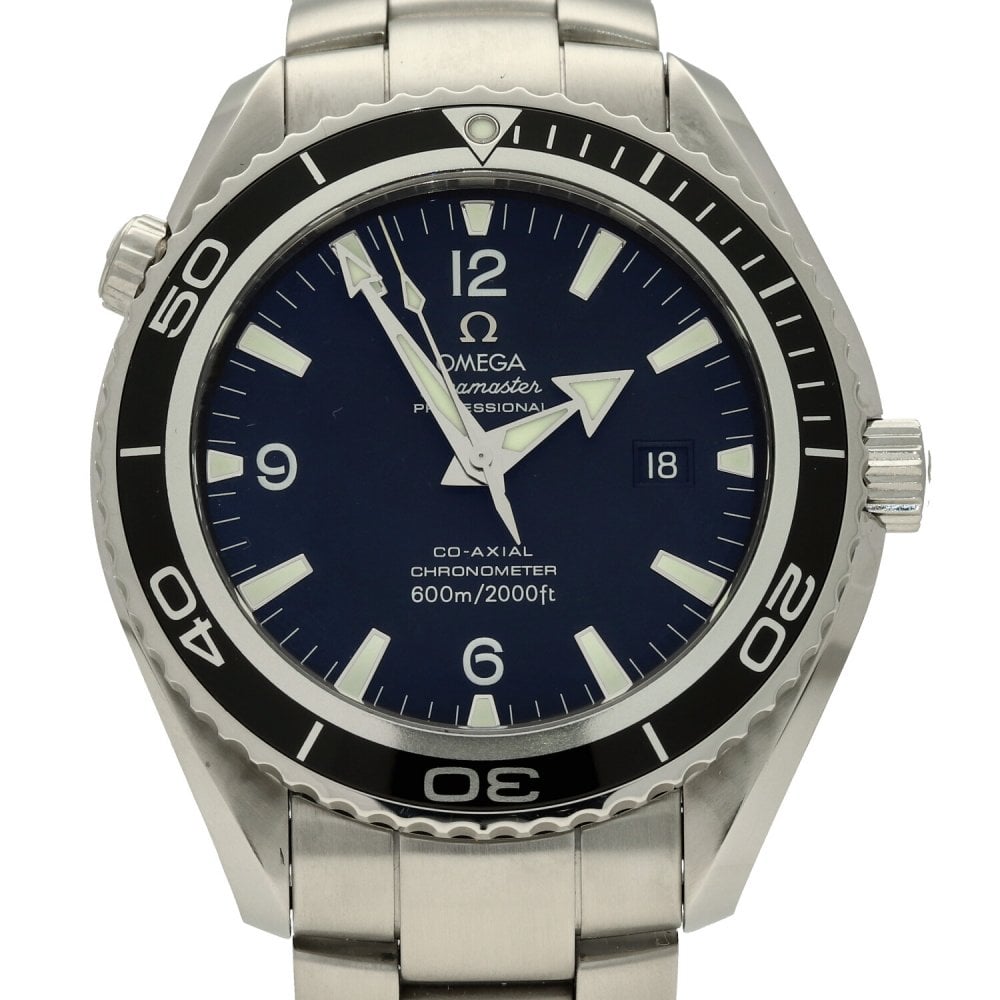 Seamaster Planet Ocean 22005000 - Mens Watch - Black Dial - 2009