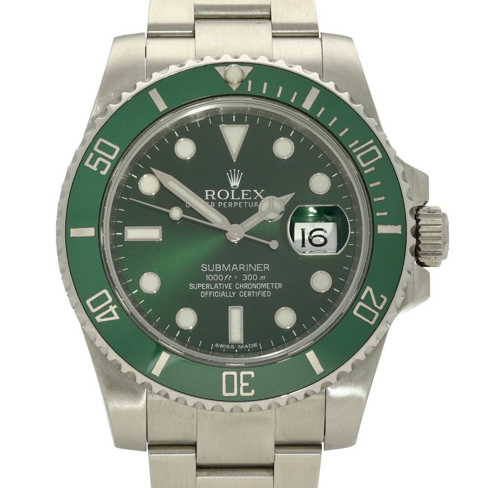 Submariner 116610LV - Mens Watch - Green Dial - 2012