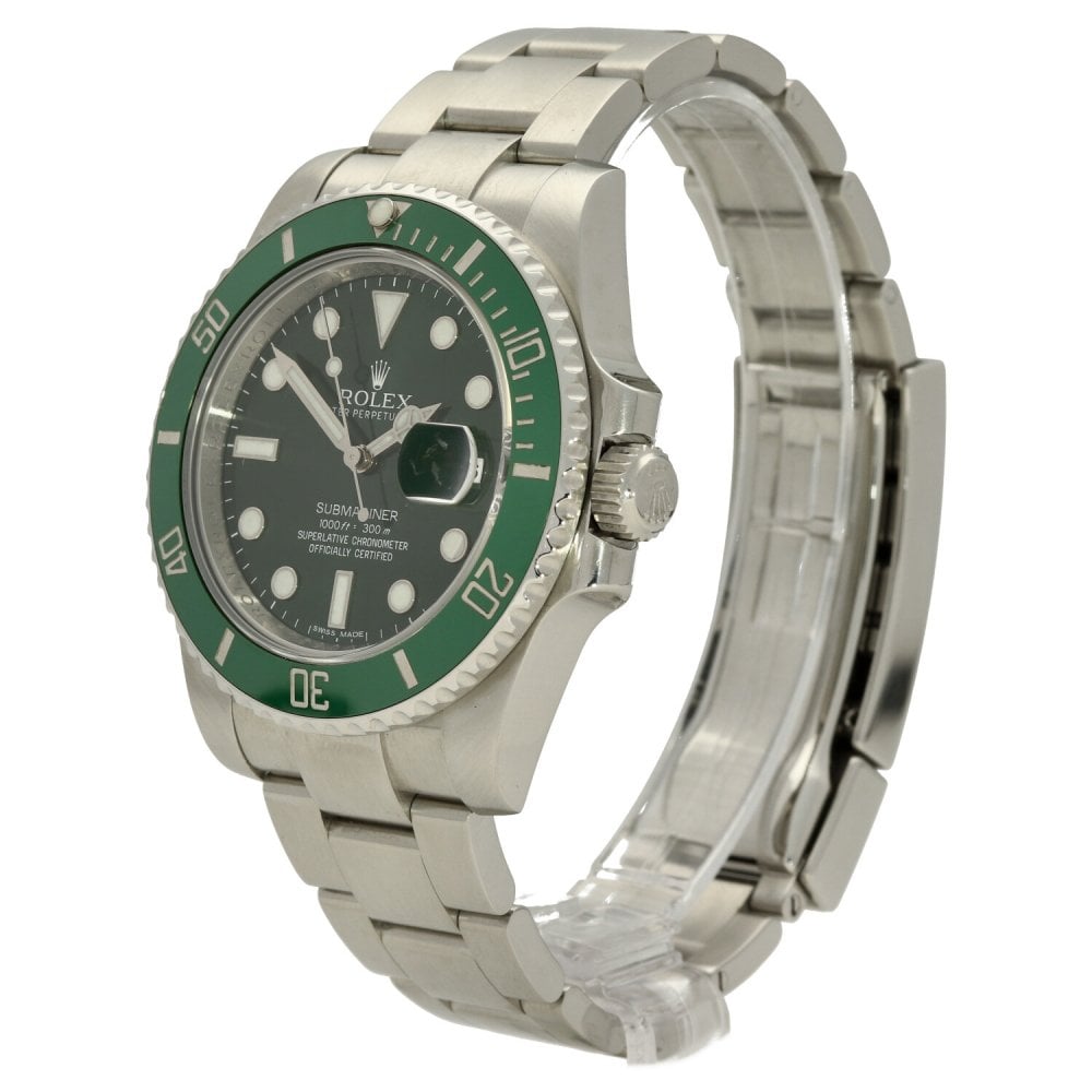 Submariner 116610LV - Mens Watch - Green Dial - 2012