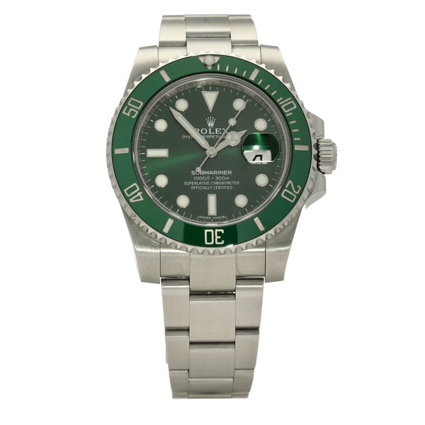 Submariner 116610LV - Mens Watch - Green Dial - 2016