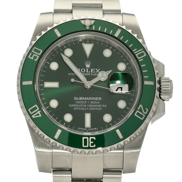 Submariner 116610LV - Mens Watch - Green Dial - 2016