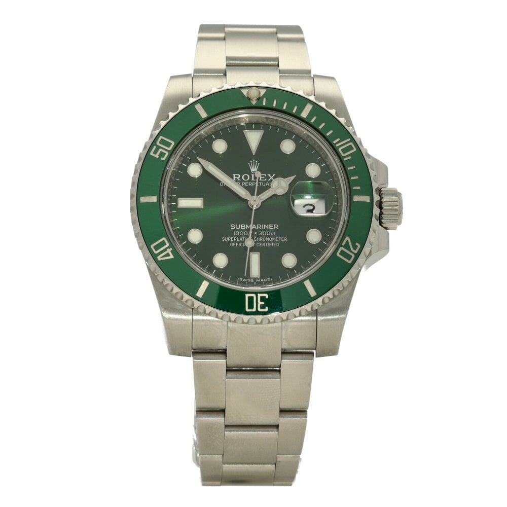 Submariner 116610LV - Mens Watch - Green Dial - 2018