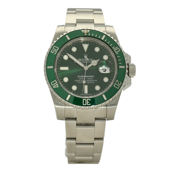 Submariner 116610LV - Mens Watch - Green Dial - 2018