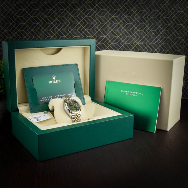 Datejust 278343RBR - Midsize Watch - Green Dial - 2022