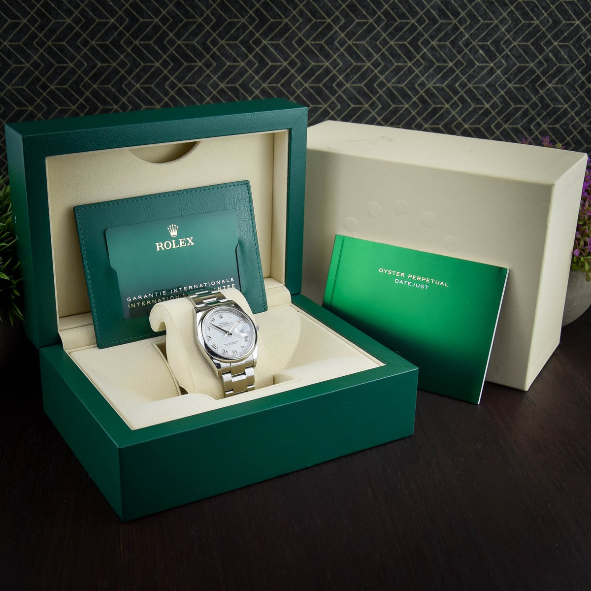 Datejust 126200 - Men's Watch - White Dial - 2020