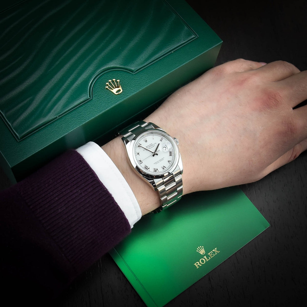 Datejust 126200 - Men's Watch - White Dial - 2020