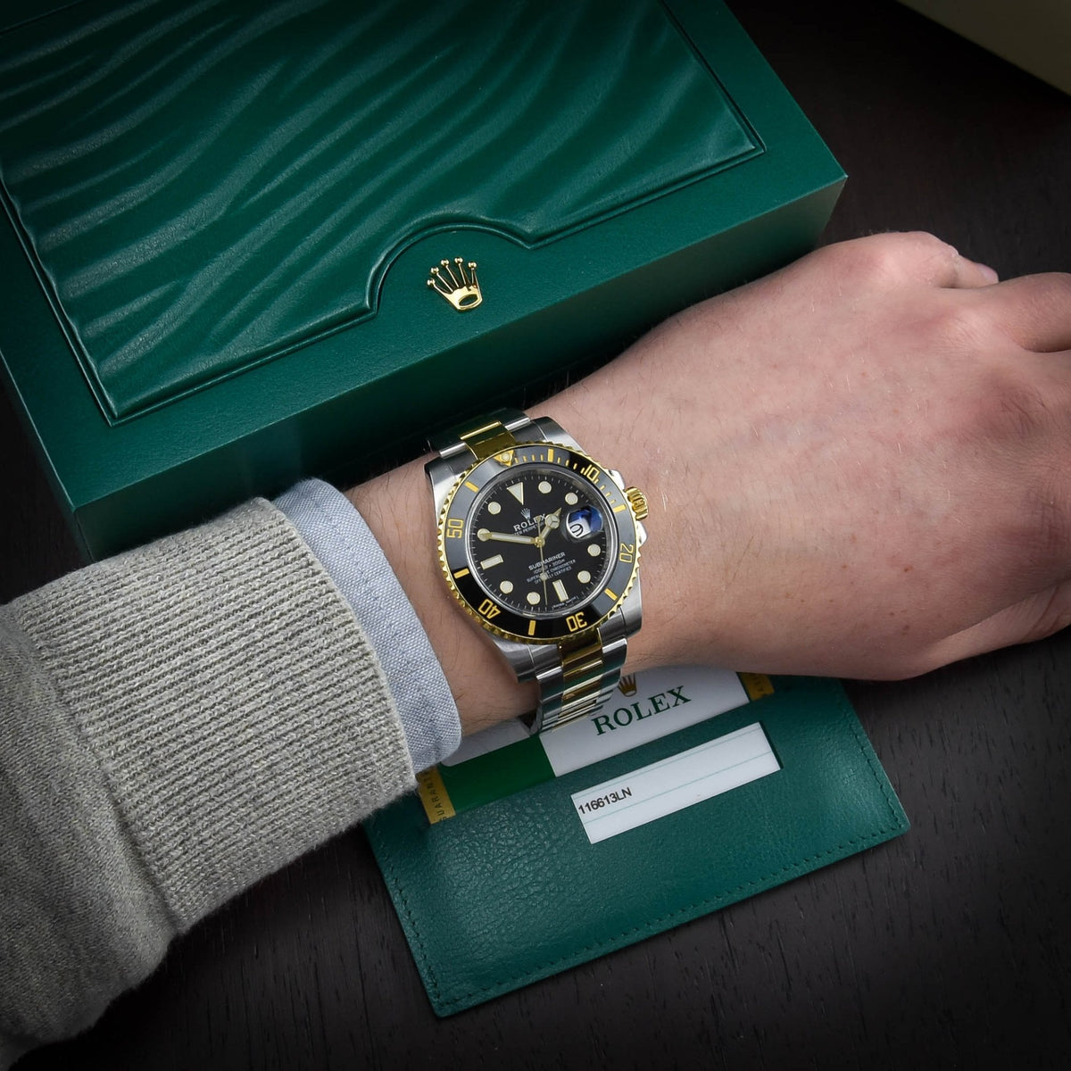 Submariner 116613LN - Men's Watch - Black Dial - 2016