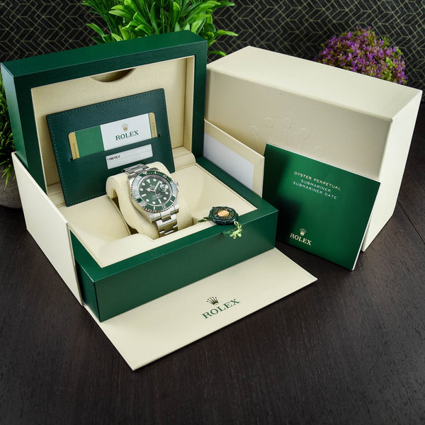 Submariner 116610LV - Mens Watch - Green Dial - 2018