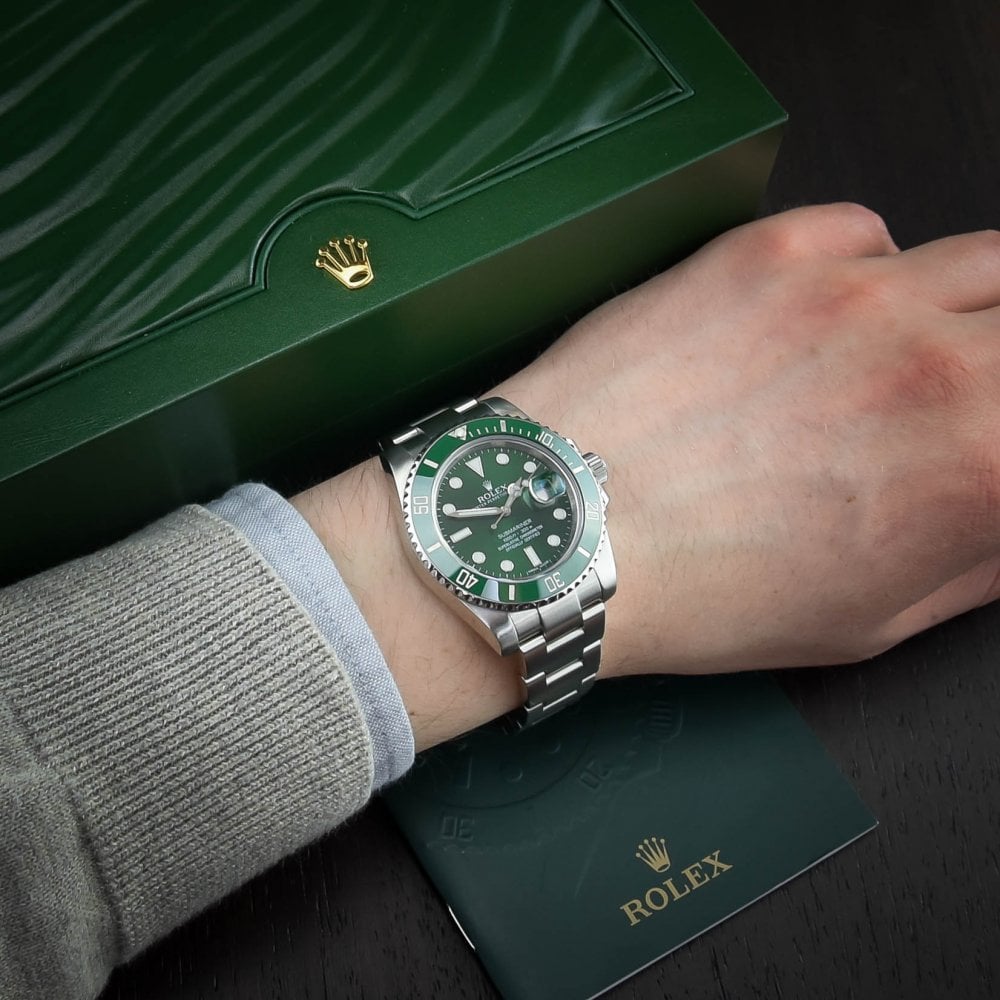 Submariner 116610LV - Mens Watch - Green Dial - 2012