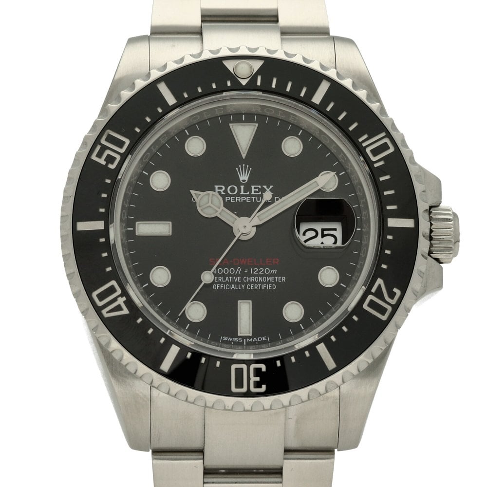 Sea-Dweller 126600 - Men's Watch - Black Dial - 2017