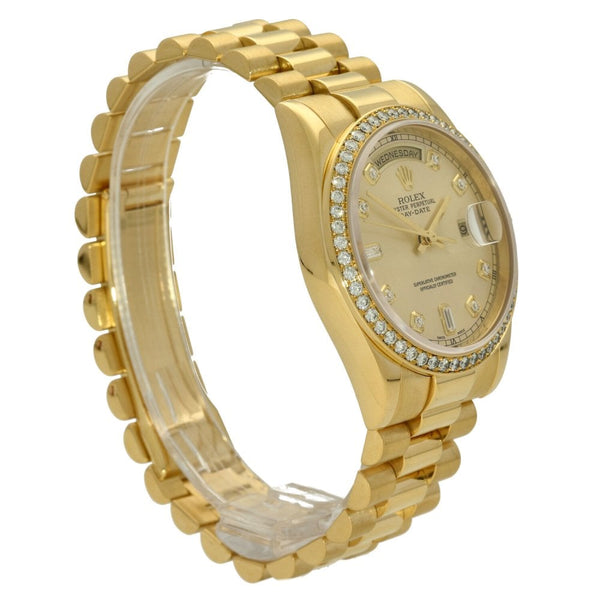 Day-Date 118348 - Men's Watch - Diamond Dial - 2005