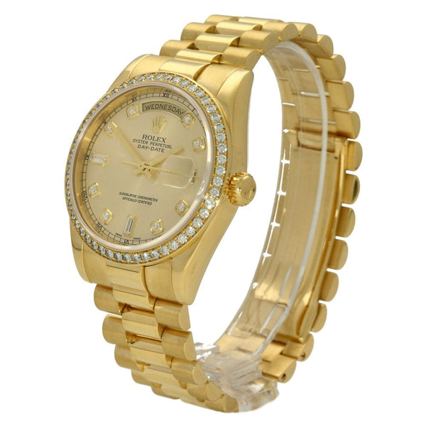 Day-Date 118348 - Men's Watch - Diamond Dial - 2005
