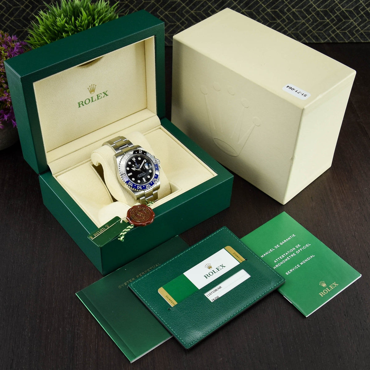 GMT-Master II 116710BLNR - Bat Man - 2014