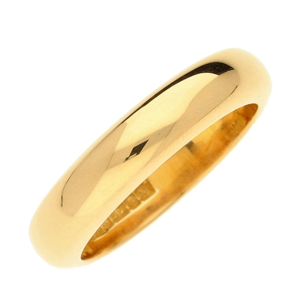 Ladies 22ct Rose Gold Wedding Ring - Size Q