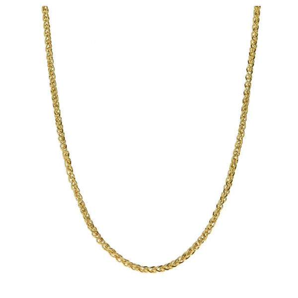 Ladies 18ct Yellow Gold Prince Of Wales Chain - 18"