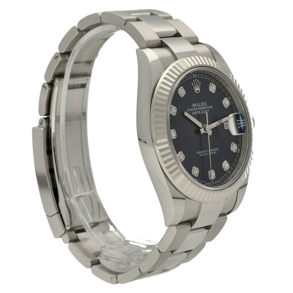 Datejust 126334 - Men's Watch - Blue Diamond Dial - 2022