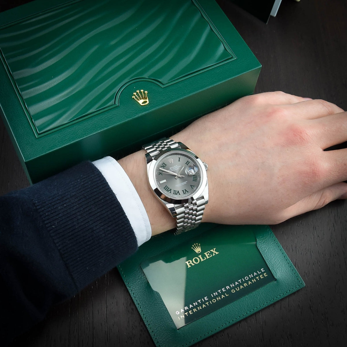 Datejust 41 126300 - Mens Watch - Wimbledon Dial - 2022
