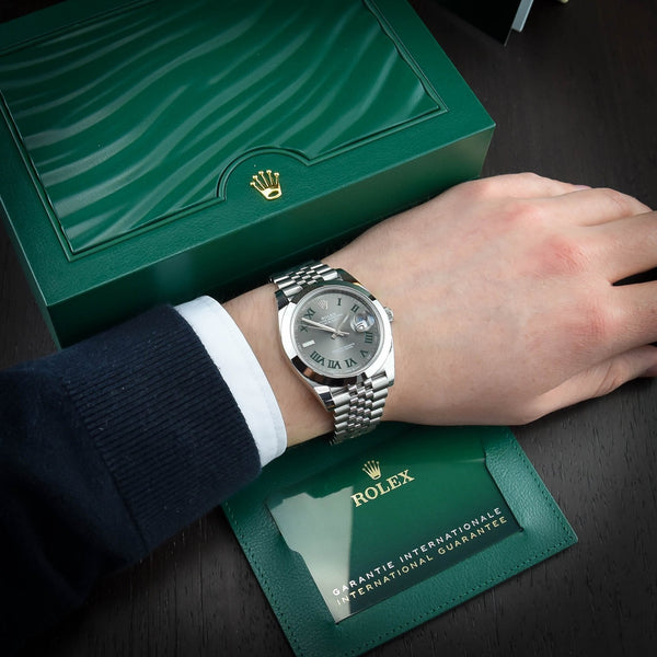 Datejust 41 126300 - Mens Watch - Wimbledon Dial - 2022