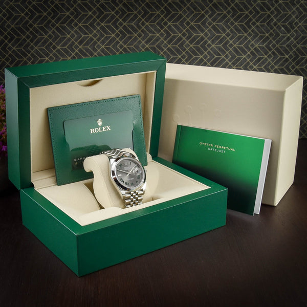 Datejust 41 126300 - Mens Watch - Wimbledon Dial - 2022