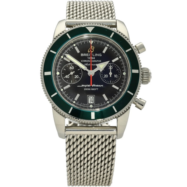 Superocean A23370 - Mens Watch - Black Dial - 2014