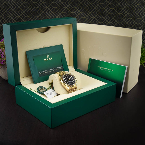Sky-Dweller 326938 - Mens Watch - Black Dial - 2022