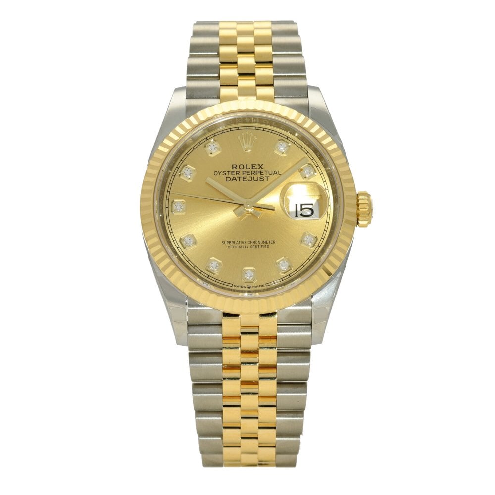 Datejust 126233 - Mens Watch - Champagne Diamond Dial - 2022