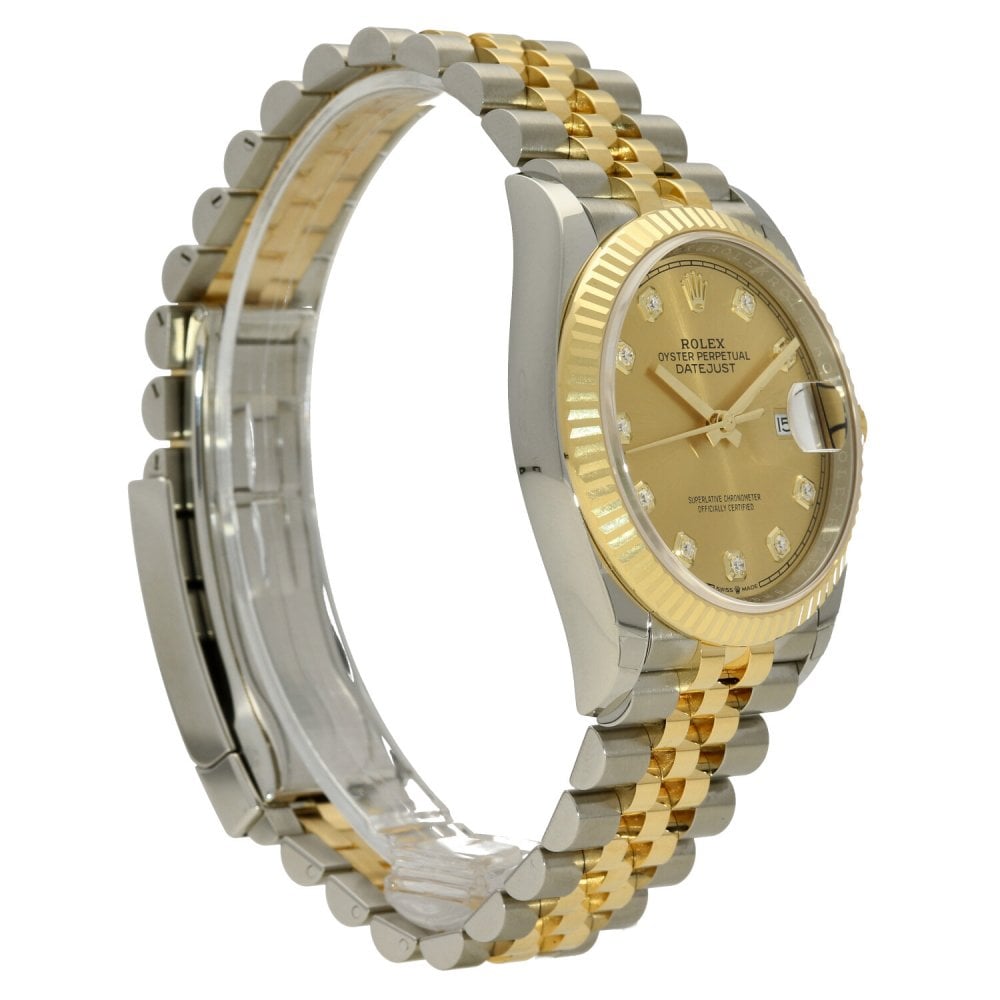 Datejust 126233 - Mens Watch - Champagne Diamond Dial - 2022