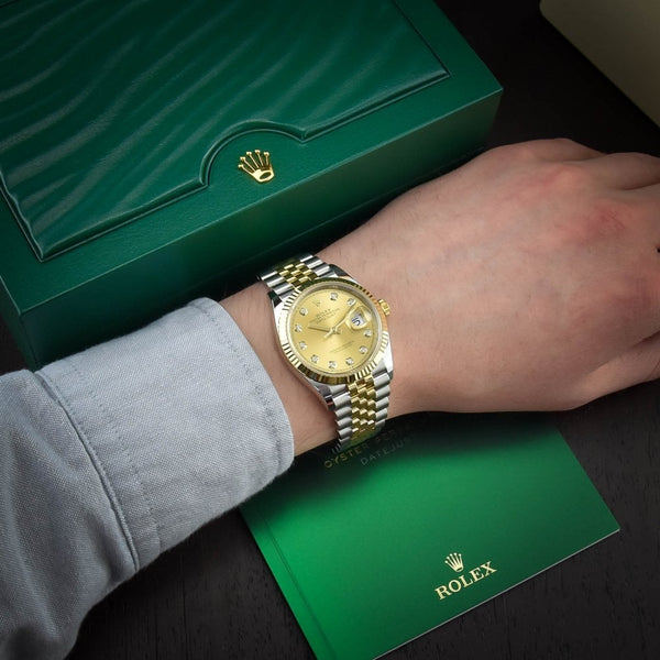 Datejust 126233 - Mens Watch - Champagne Diamond Dial - 2022