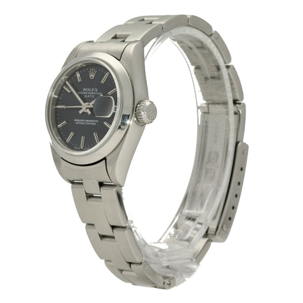 Oyster Perpetual Date 79160 - Ladies Watch - Blue Dial - 1998