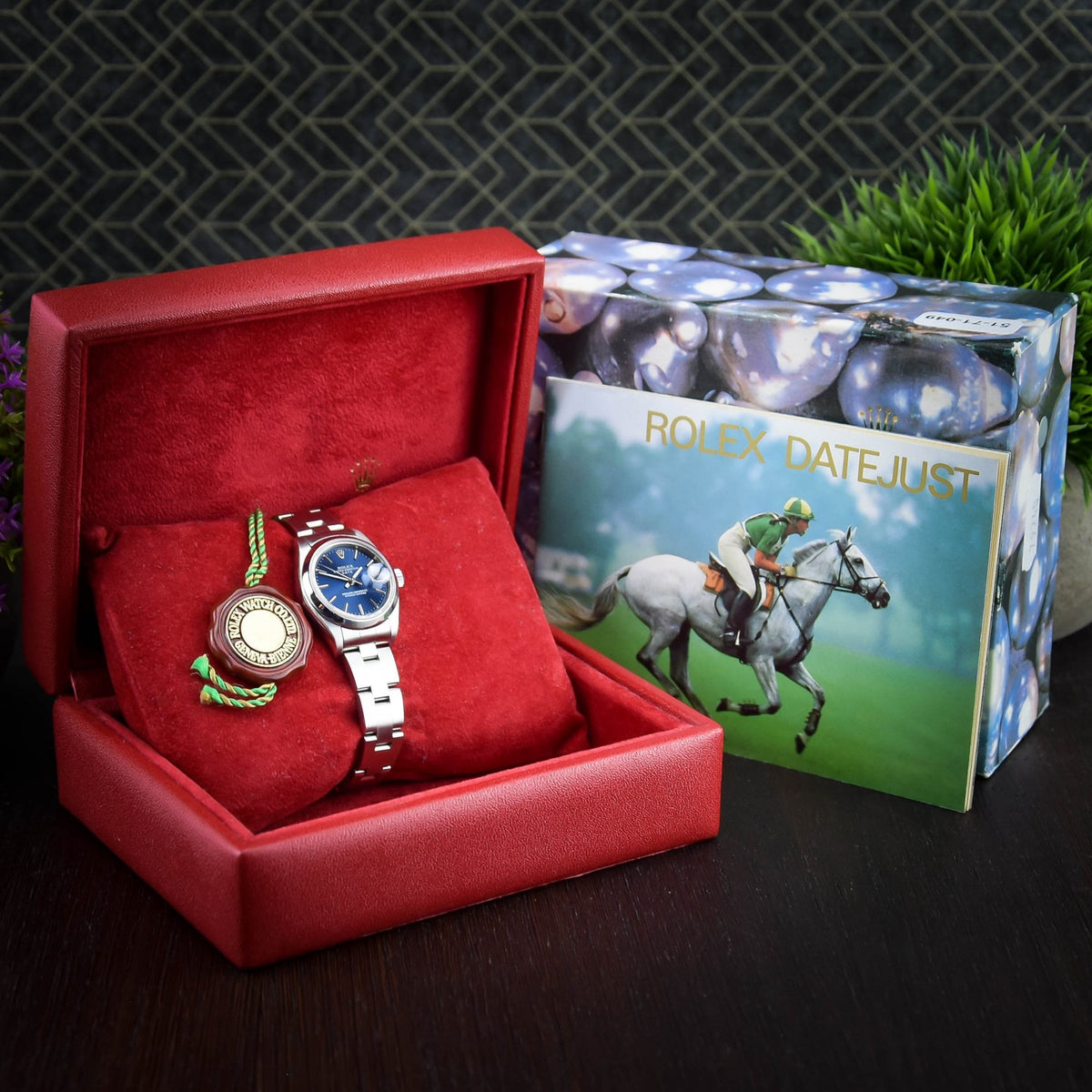 Oyster Perpetual Date 79160 - Ladies Watch - Blue Dial - 1998