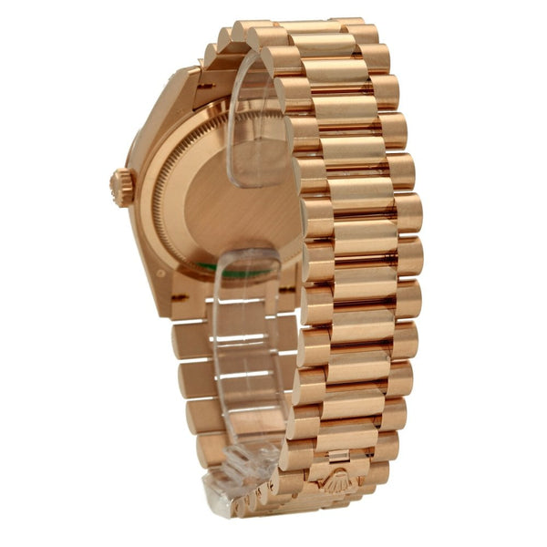 Day-Date 128235 - 18ct Rose Gold - Diamond Dial - 2022