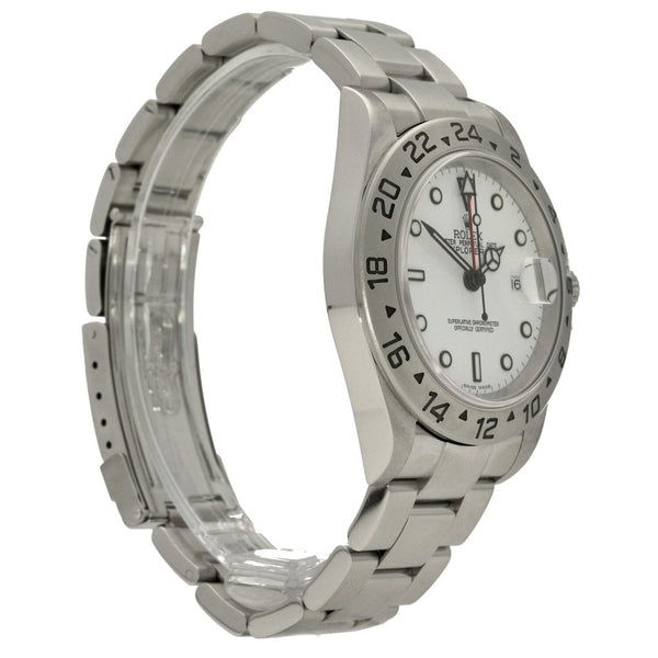 Explorer II 16570 - Mens Watch - White Dial - 2005