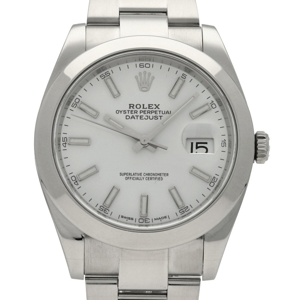 Datejust 126300 - Mens Watch - White Dial - 2019