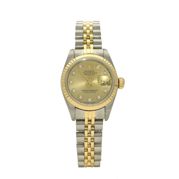 Datejust 69173 - Ladies Watch - Champagne Diamond Dial - 1993